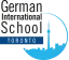 Logo of the German International School Toronto (cropped from the combined school and IB World School logo). Source: gistonline.ca, retrieved 2026-10-11. German International School Toronto logo